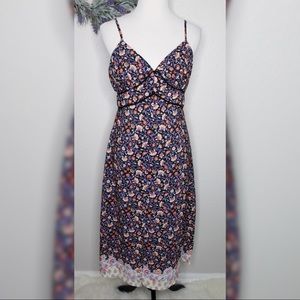 Gilli Floral Spaghetti Strap Midi Dress Boutique